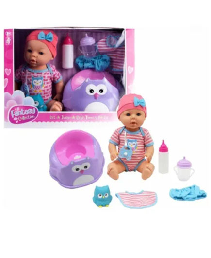 Muñeca Bebé Hace Pipi Fantasy Surtido