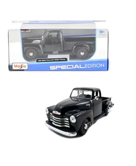 Auto Chevrolet 3100 1950 Maisto Escala 1:24 Negro