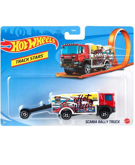 Vehículo A Escala Hot Wheel 1:64 Flota De Camiones
