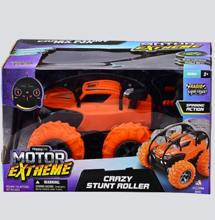vehiculo r/c crazy stunt roller hli us